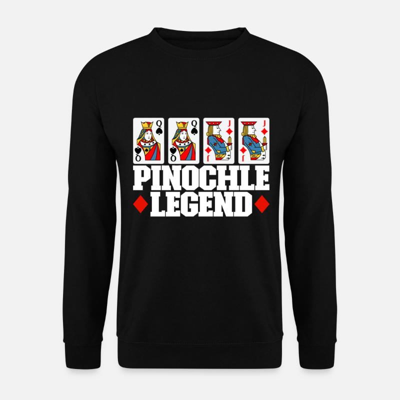 Binocular Pinochle - Unisex Sweatshirt - black