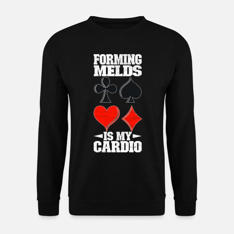 Binocular Pinochle - Unisex Sweatshirt - black