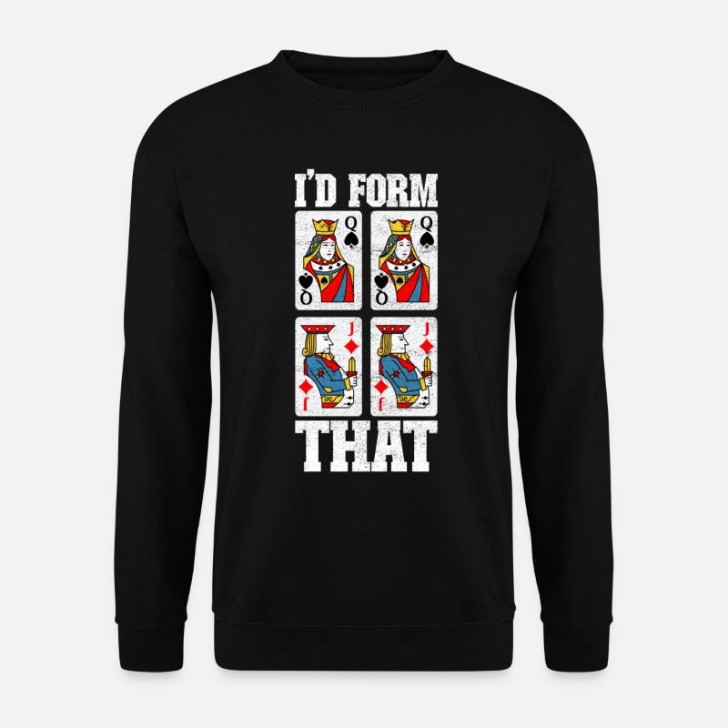Binocular Pinochle - Unisex Sweatshirt - black