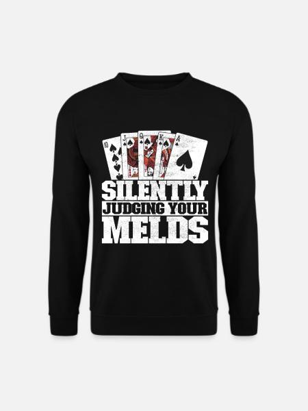 Binocular Pinochle - Unisex Sweatshirt - black