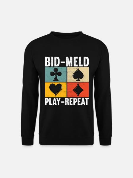 Binocular Pinochle - Unisex Sweatshirt - black