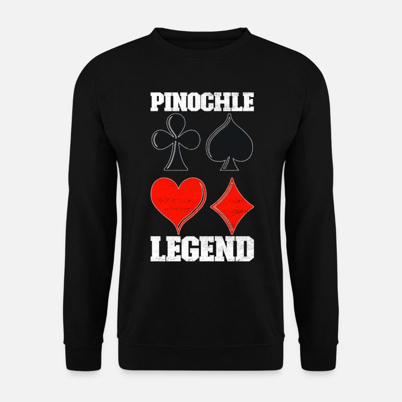 Binocular Pinochle - Unisex Sweatshirt - black