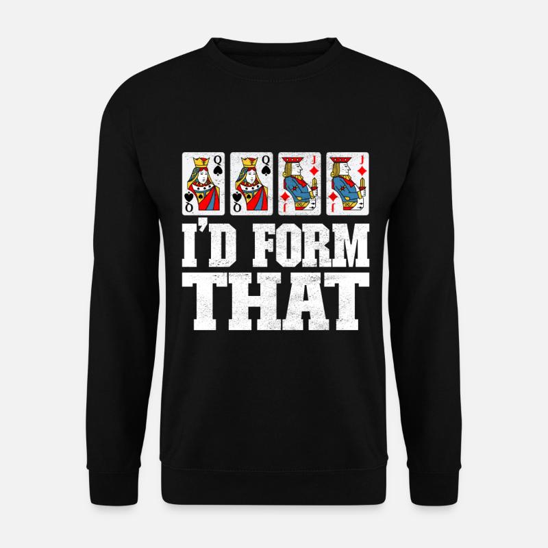 Binocular Pinochle - Unisex Sweatshirt - black