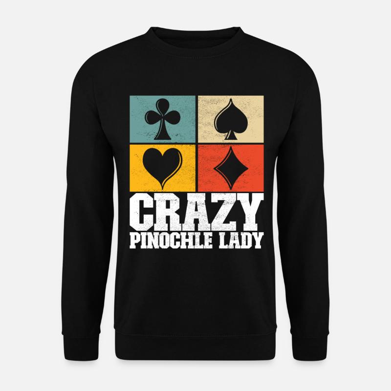 Binocular Pinochle - Unisex Sweatshirt - black