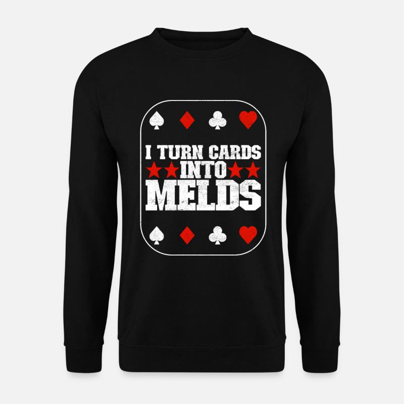 Binocular Pinochle - Unisex Sweatshirt - black