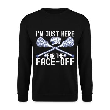 Lacrosse Lacrosse Players - Unisex Sweatshirt - black - Front - Alina (178cm) & Michal (187cm)