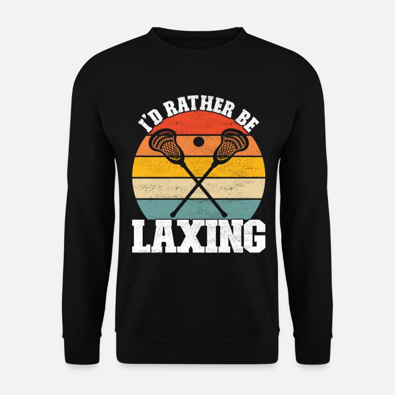 Crosse Joueurs de crosse - Sweat-shirt Unisexe - noir