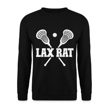 Lacrosse Lacrosse Players - Unisex Sweatshirt - black - Front - Alina (178cm) & Michal (187cm)