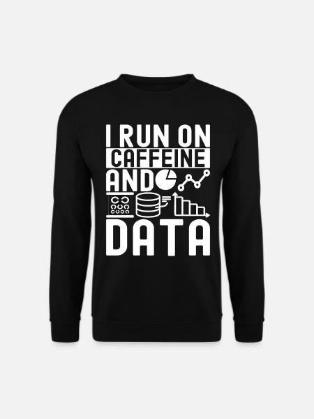 Data Science Data Analyst - Unisex Sweatshirt - black
