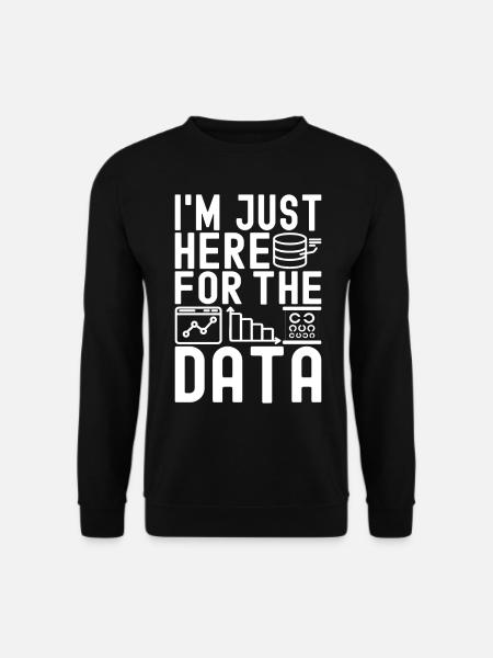 Data Science Datenanalyst - Unisex Pullover - Schwarz