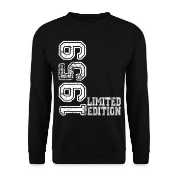 Limited Edition 1959 - Unisex Pullover - Schwarz - Vorne - Alina (178cm) & Michal (187cm)
