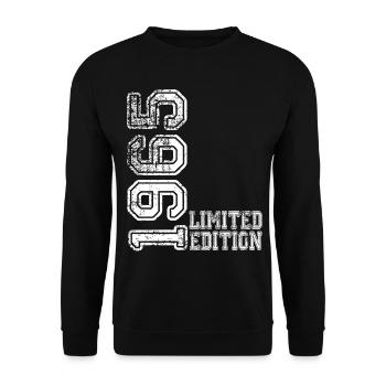 Édition limitée 1965 - Sweat-shirt Unisexe - noir - Devant - Alina (178cm) & Michal (187cm)