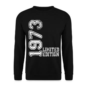 Édition limitée 1973 - Sweat-shirt Unisexe - noir - Devant - Alina (178cm) & Michal (187cm)