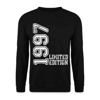 Limited Edition 1997 - Unisex Pullover - Schwarz - Vorne - Alina (178cm) & Michal (187cm)