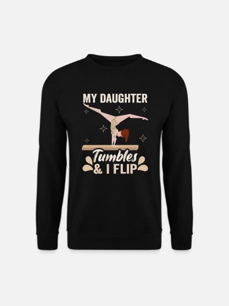 Geräteturnen Turnen Trainer Sportgymnastik Team - Unisex Pullover - Schwarz