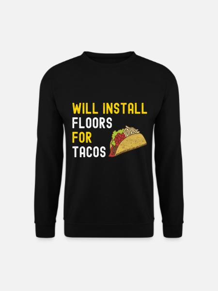 Tiler Floor Layer - Unisex Sweatshirt - black