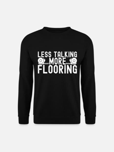 Tiler Floor Layer - Unisex Sweatshirt - black