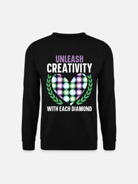 Diamond Painting Tools Diamond Painter - Unisex Sweatshirt - black