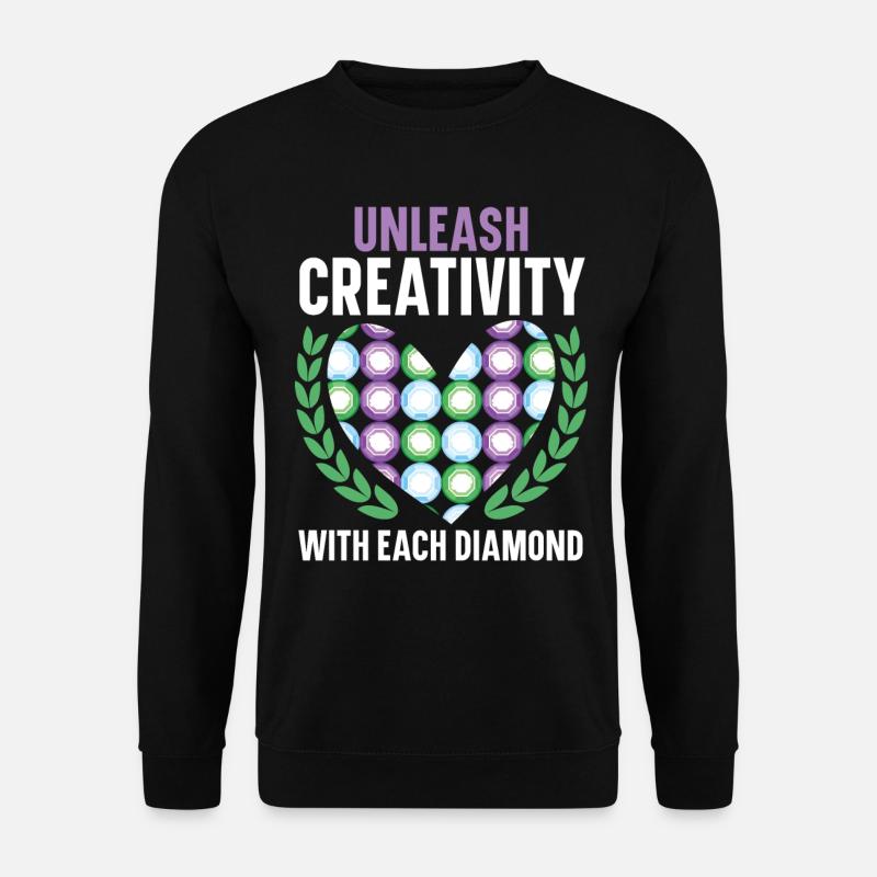 Diamond Painting Tools Diamond Painter - Unisex Sweatshirt - black