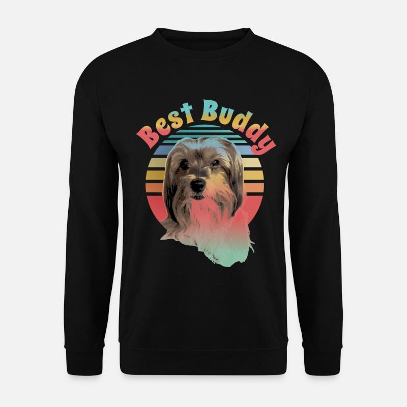 Biewer Terrier , bester Freund - Unisex Pullover - Schwarz