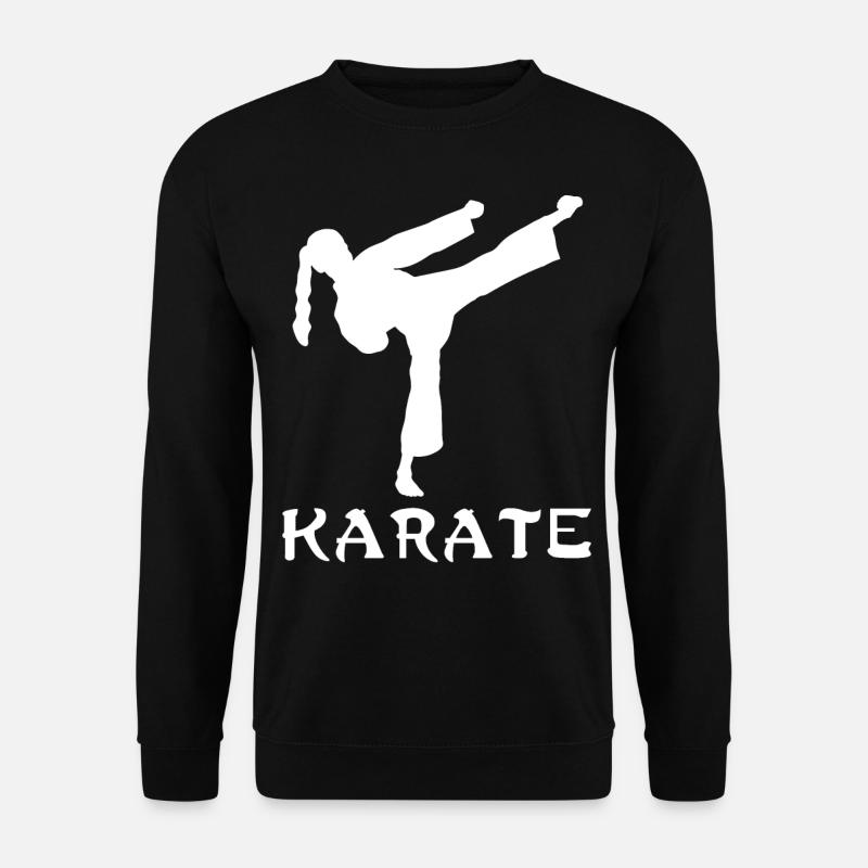 Karaté - Sweat-shirt Unisexe - noir