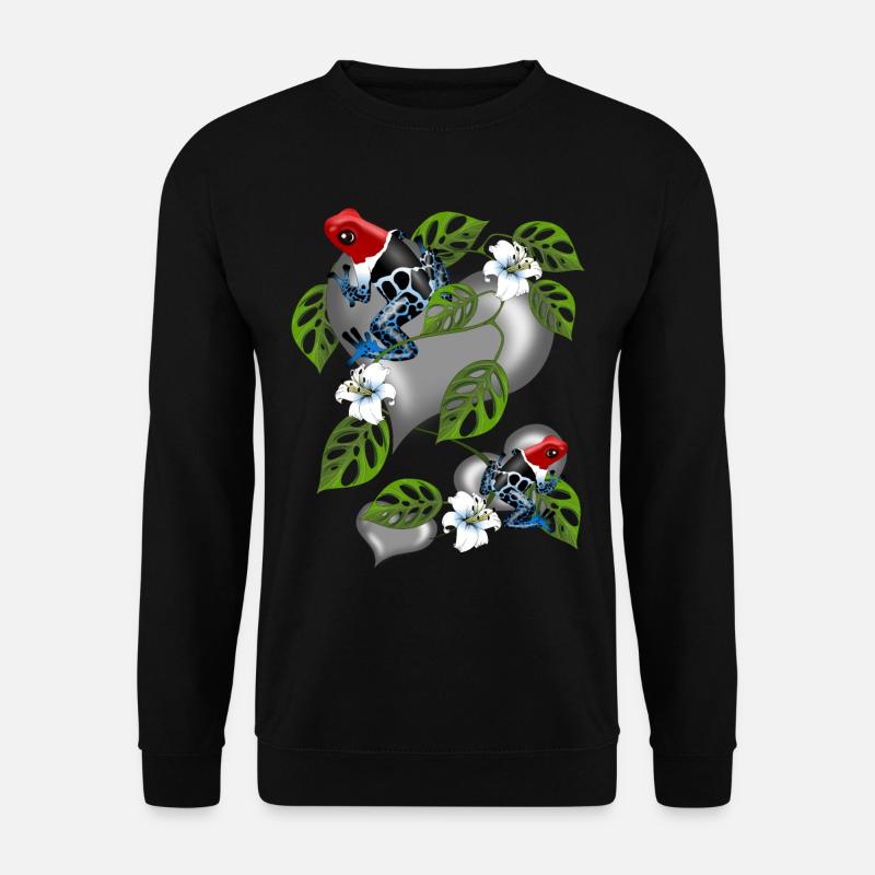 Poison dart frog - Unisex Sweatshirt - black