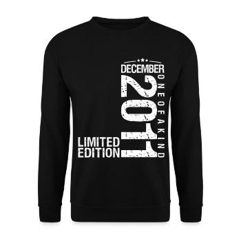 December 2011 December Anniversary December 2011 - Unisex Sweatshirt - black - Front - Alina (178cm) & Michal (187cm)