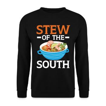 Gumbo Lovers Foodie Louisiane Manger Cuisine Cajun - Sweat-shirt Unisexe - noir - Devant - Alina (178cm) & Michal (187cm)