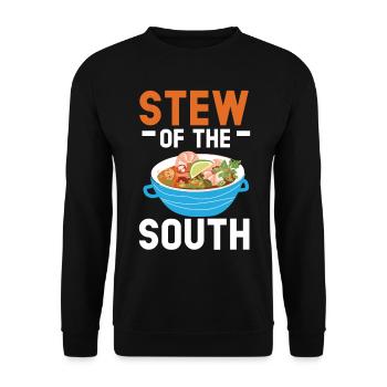 Gumbo Lovers Foodie Louisiane Manger Cuisine Cajun - Sweat-shirt Unisexe - noir - Devant - Alina (178cm) & Michal (187cm)