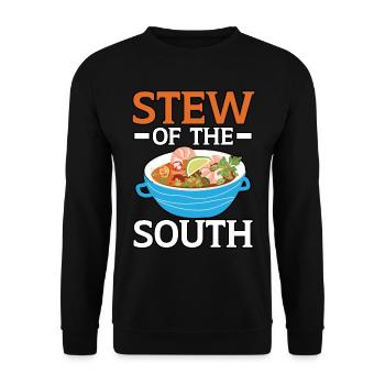 Gumbo Lovers Foodie Louisiane Manger Cuisine Cajun - Sweat-shirt Unisexe - noir - Devant - Alina (178cm) & Michal (187cm)