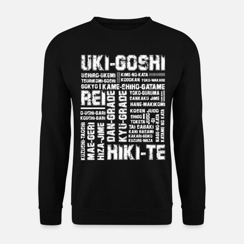 Judo - Sweat-shirt Unisexe - noir