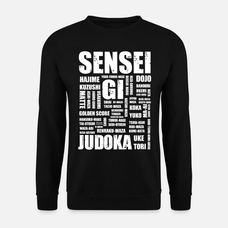 Judo - Unisex Pullover - Schwarz
