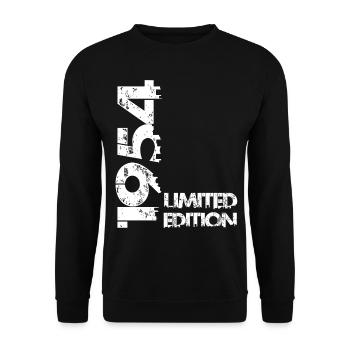 Edition limitée 1954 - Sweat-shirt Unisexe - noir - Devant - Alina (178cm) & Michal (187cm)