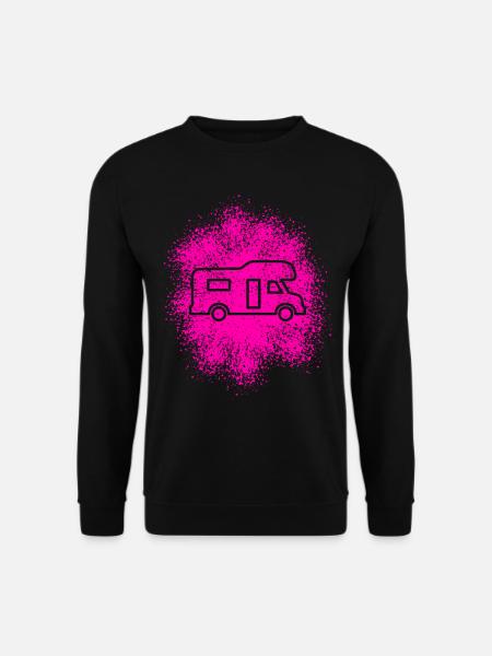 Alcove motorhome - Unisex Sweatshirt - black
