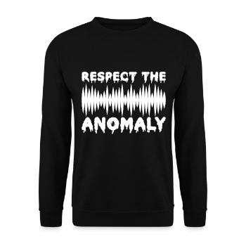 Paranormaler Ermittler Geister Jagen - Unisex Pullover - Schwarz - Vorne - Alina (178cm) & Michal (187cm)
