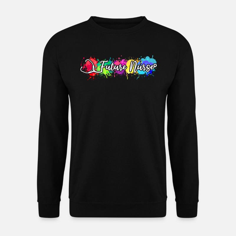 Future Nurse Toddler Nurse - Unisex Sweatshirt - black