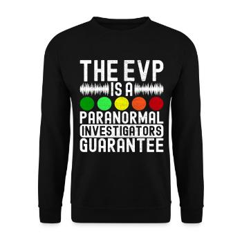 Enquêteur paranormal Chasse aux fantômes - Sweat-shirt Unisexe - noir - Devant - Alina (178cm) & Michal (187cm)