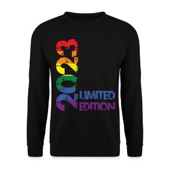 Limited Edition 2023 - Unisex Pullover - Schwarz - Vorne - Alina (178cm) & Michal (187cm)