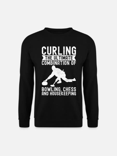 Curling Curling Players - Unisex Sweatshirt - black