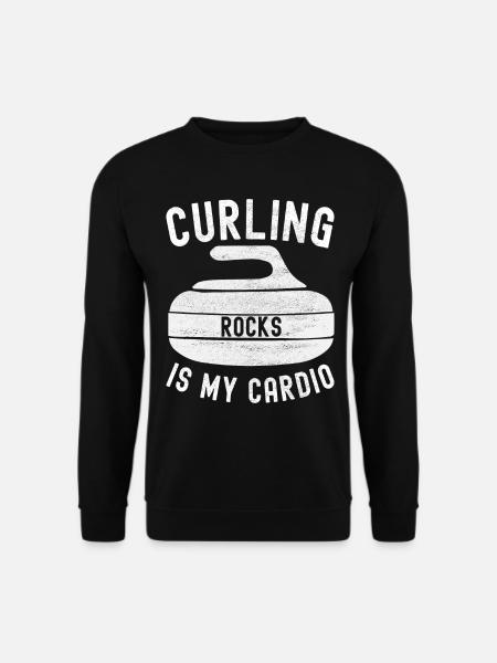 Curling Curling Players - Unisex Sweatshirt - black