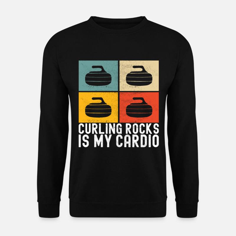 Curling Curling Players - Unisex Sweatshirt - black