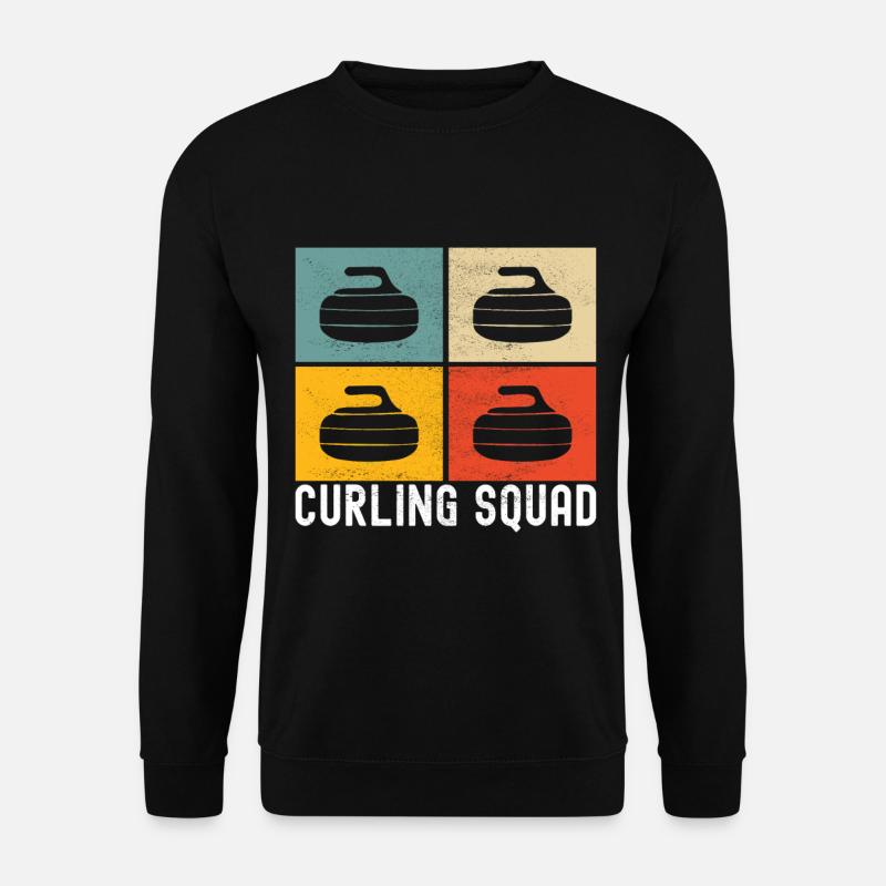 Curling Curling Players - Unisex Sweatshirt - black