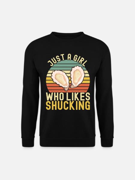 Oysters Oyster Lovers - Unisex Sweatshirt - black