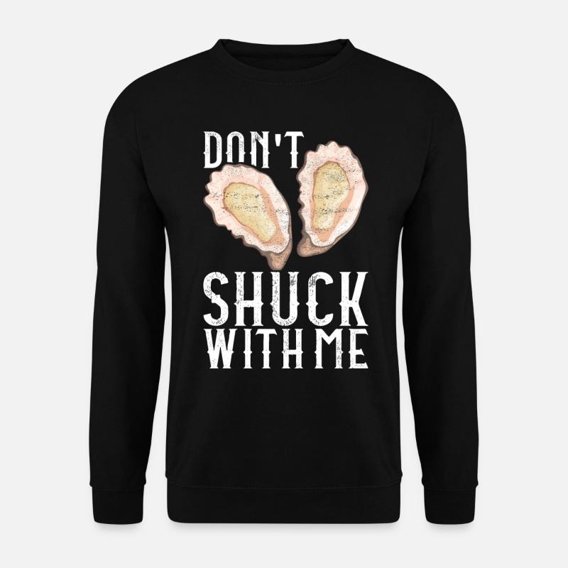 Oysters Oyster Lovers - Unisex Sweatshirt - black