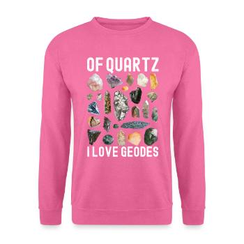 Geologe Geologie - Unisex Pullover - Pink - Vorne