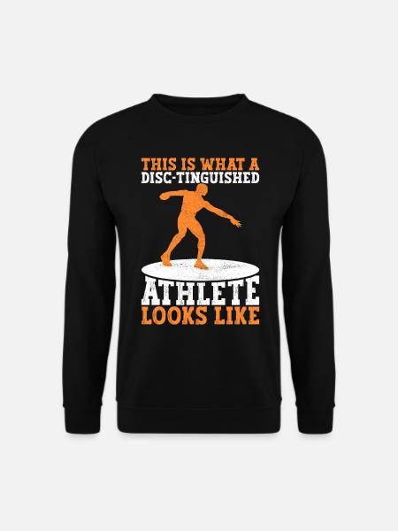 Discus thrower discus throw - Unisex Sweatshirt - black