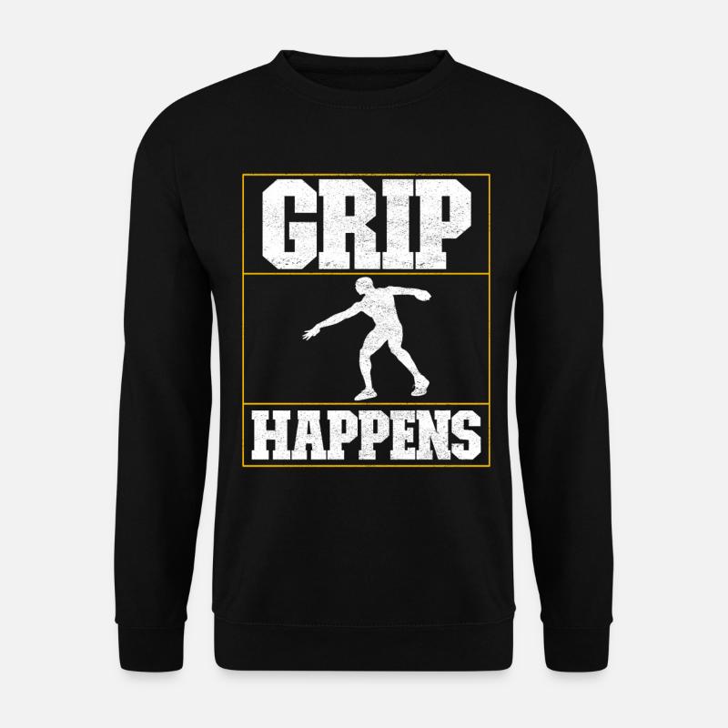 Discus thrower discus throw - Unisex Sweatshirt - black