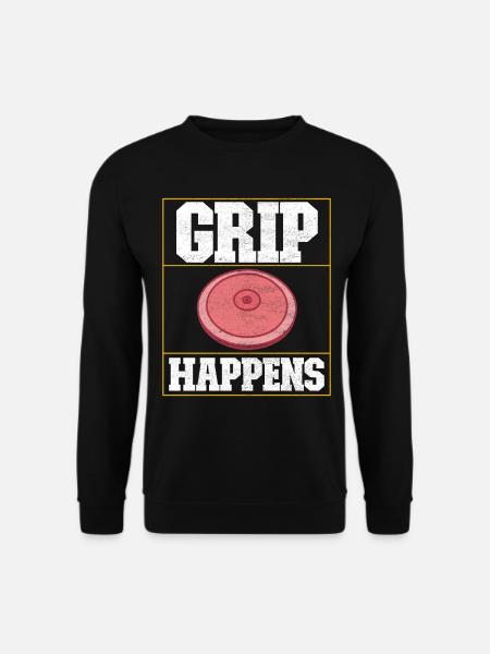 Discus thrower discus throw - Unisex Sweatshirt - black