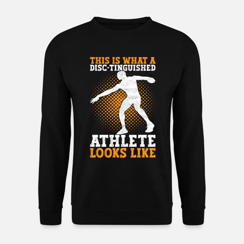 Discus thrower discus throw - Unisex Sweatshirt - black