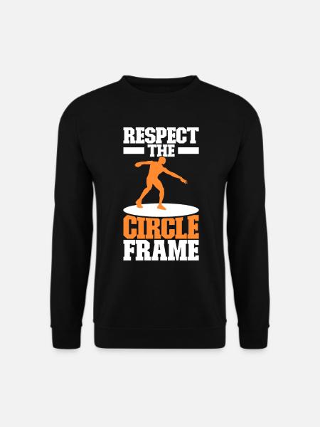Discus thrower discus throw - Unisex Sweatshirt - black